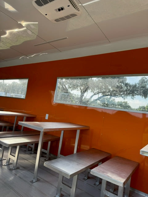 8.5X28 CONCESSION FOOD TRAILER 96'' 2085l