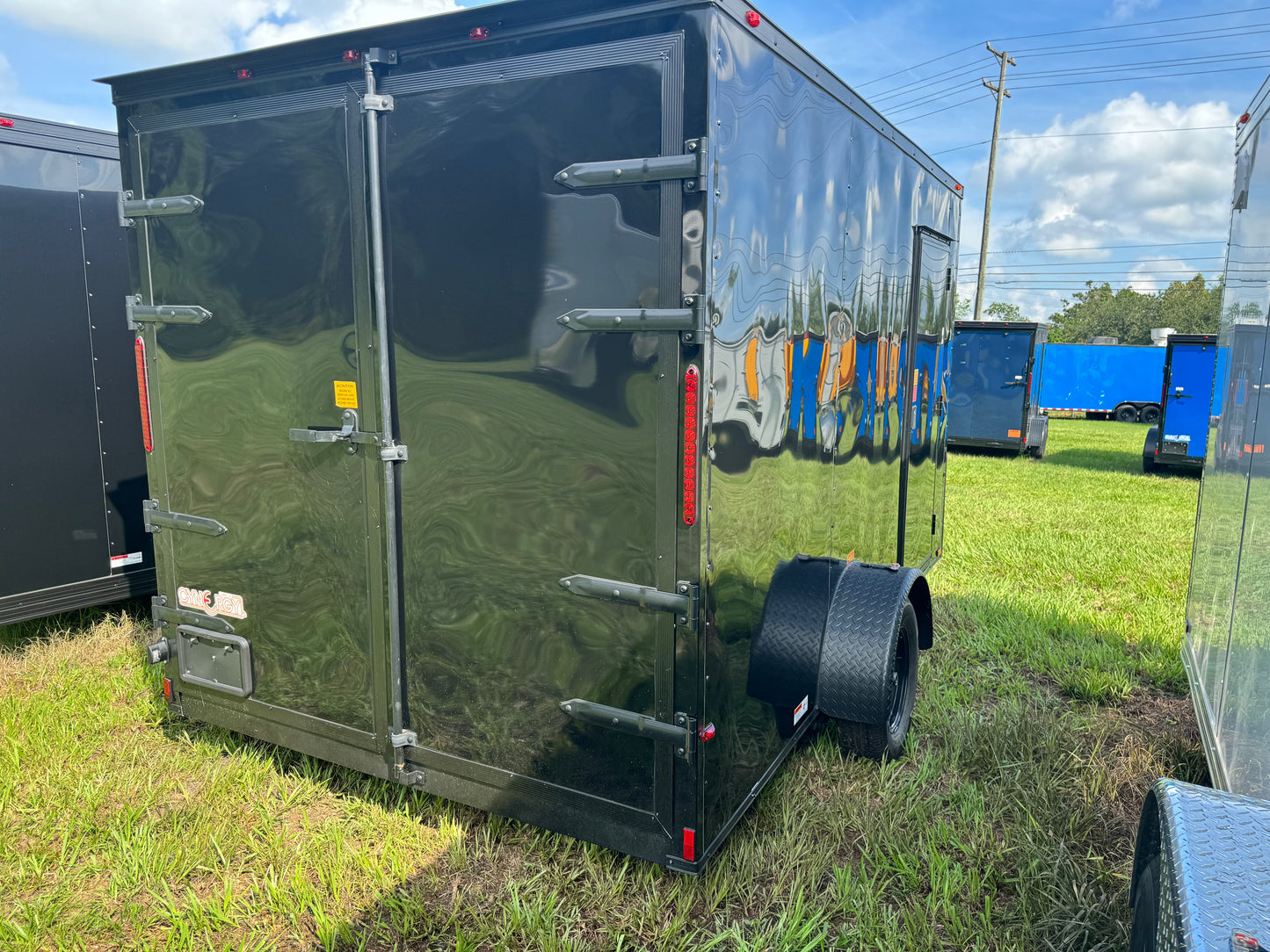 7X12SA TRAILER DOUBLE 2024 #3297L 84"