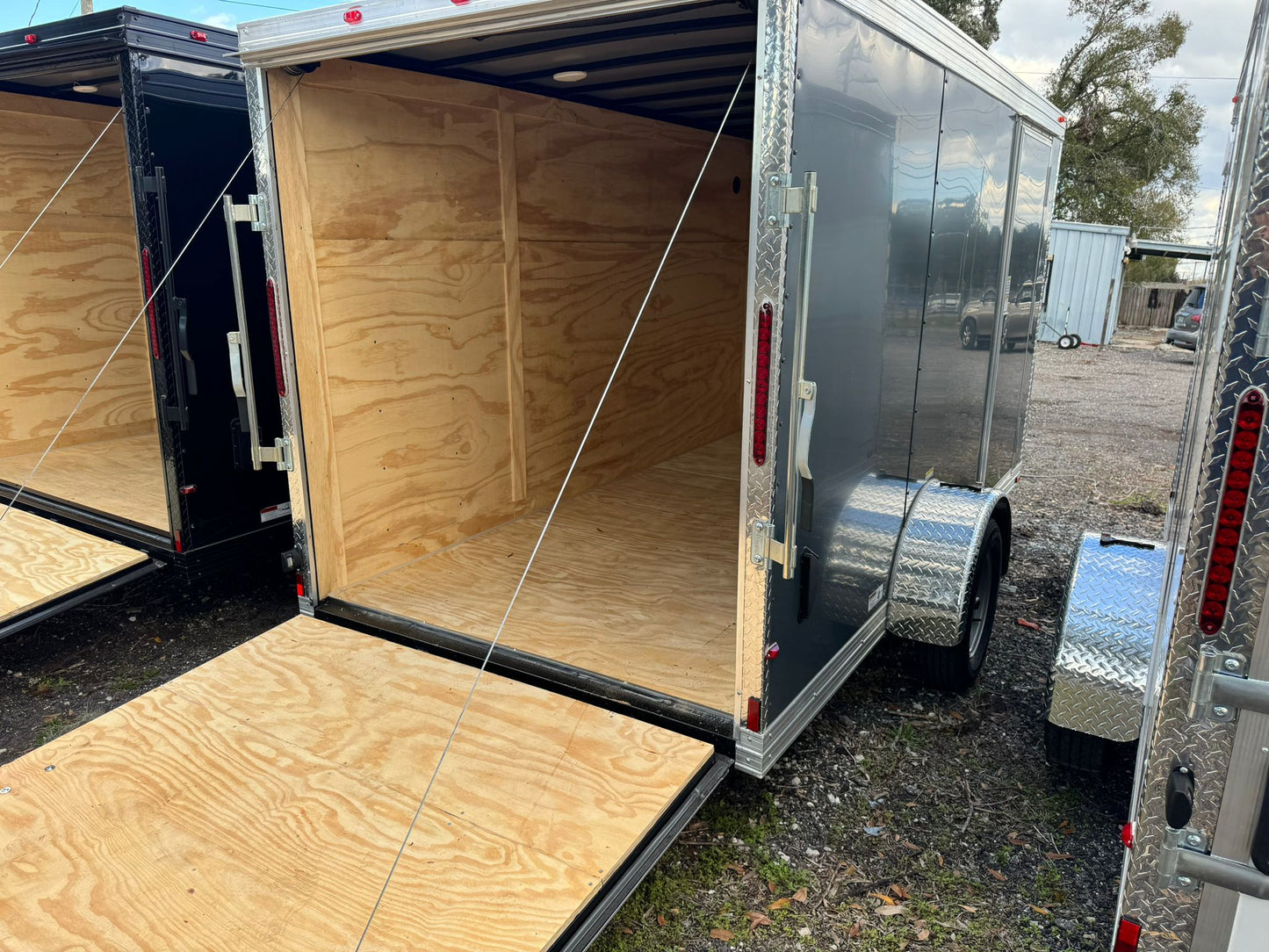 6x12SA Trailer Ramp 2024 #4355L 75"