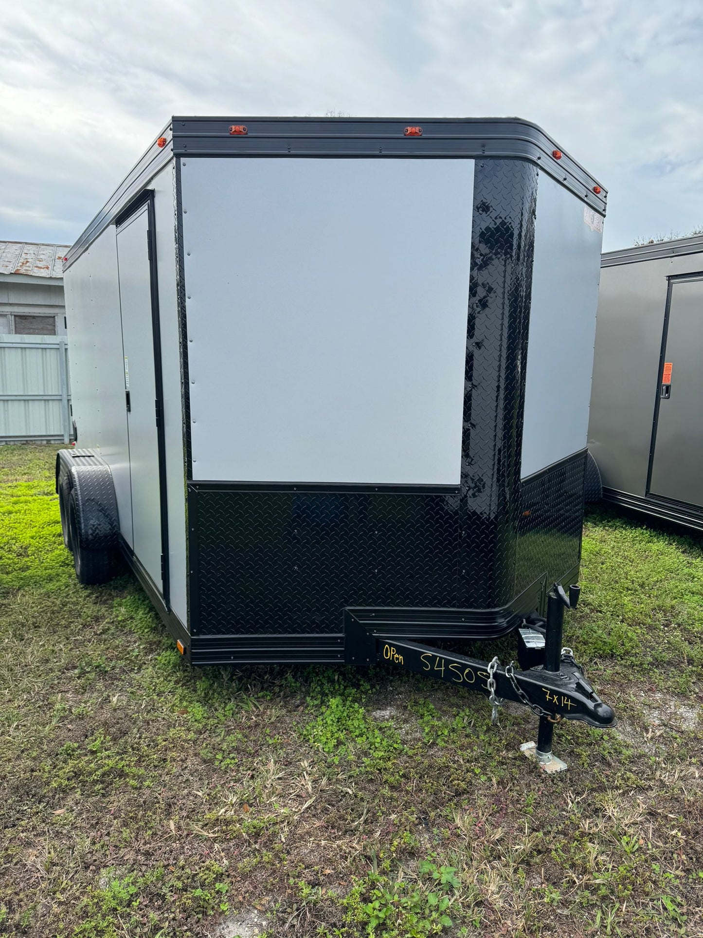 2024 7X14TA ENCLOSED CARGO TRAILER RAMP DOOR 75'' 4505