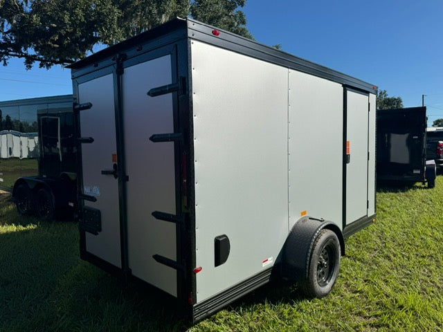 6X12 TRAILER DOUBLE DOOR 2024 #4635L 75"