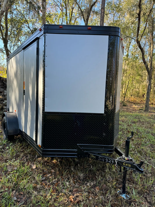 6x10 Trailer Double Door 2024 #4823L 75"