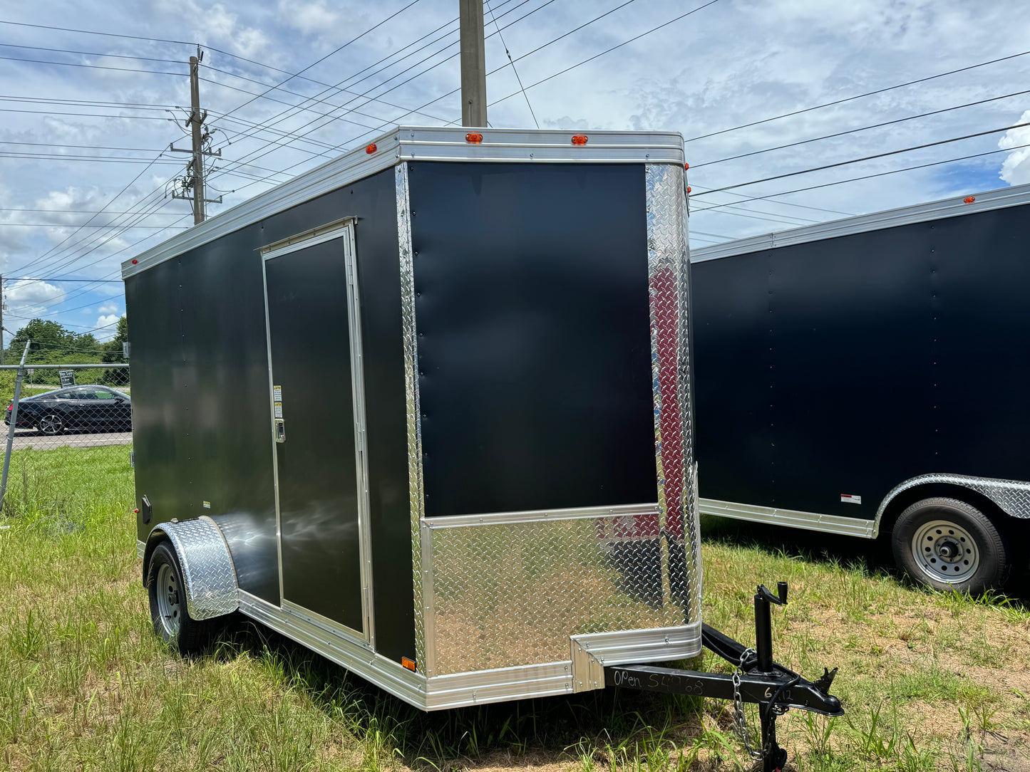 6X12SA TRAILER RAMP 2024 #4968L 81"