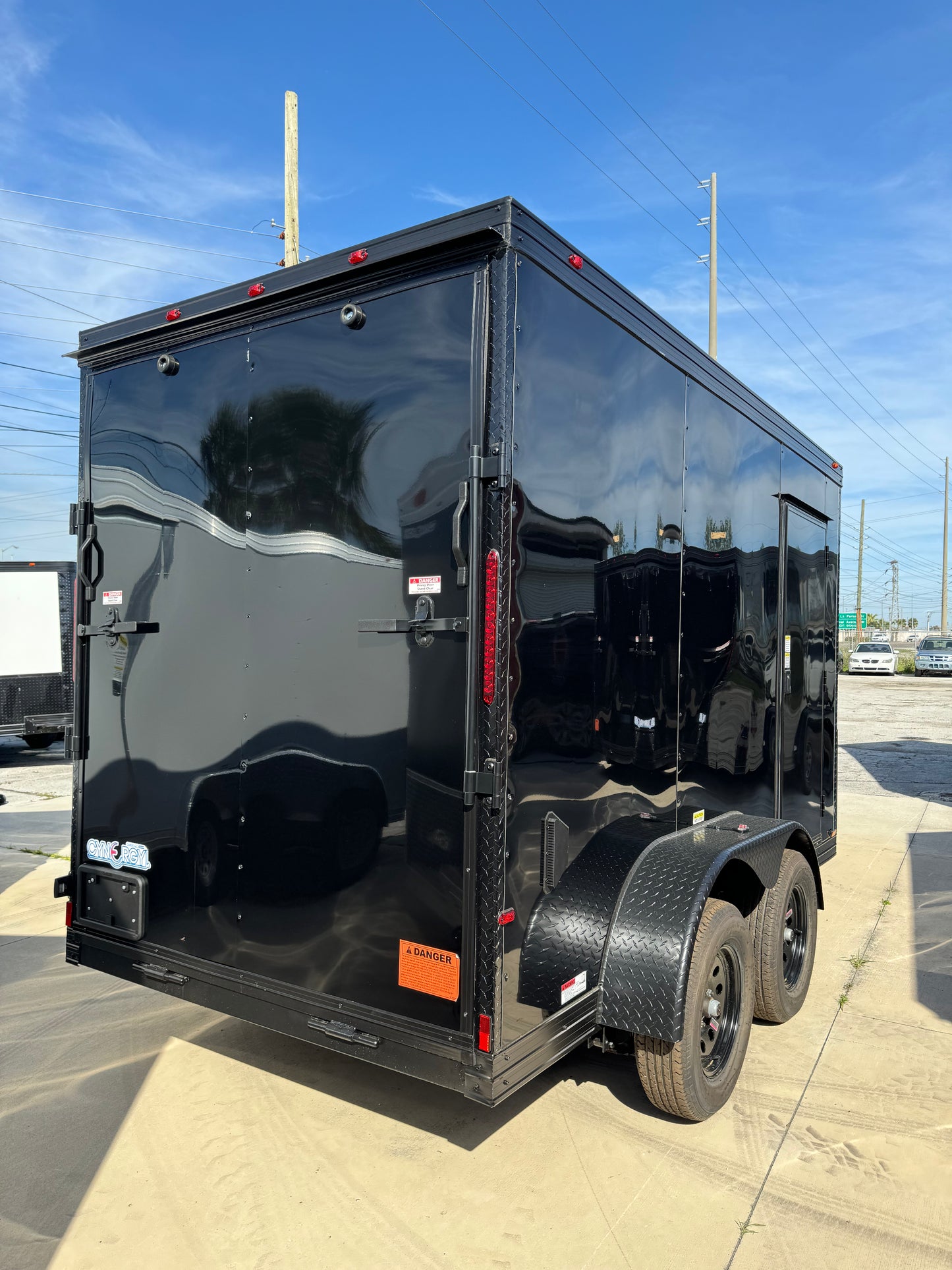 6X12TA ENCLOSED CARGO TRAILER RAMP DOOR 84'' 5412L