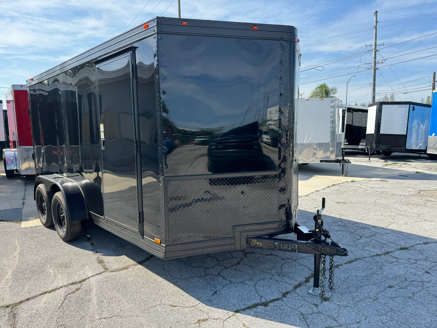 7X14TA TRAILER RAMP 2024 #5449M 75"