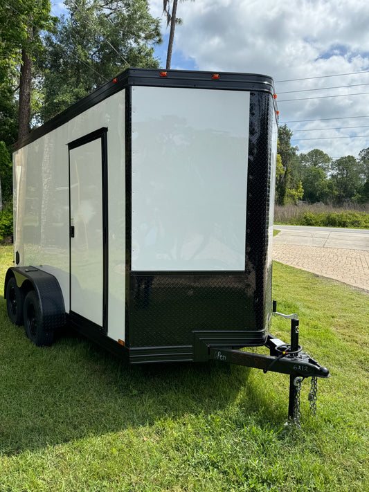 6X12TA TRAILER  RAMP 2024 #5585L 84"