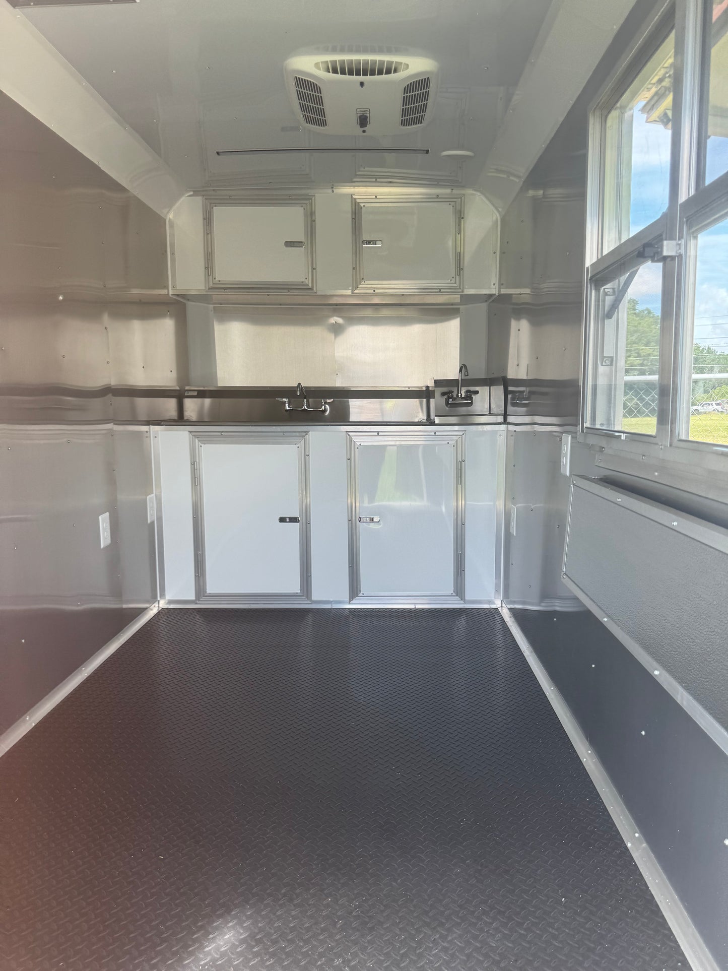 6X12SA Concession Food Trailer 2024 #5597L 84"