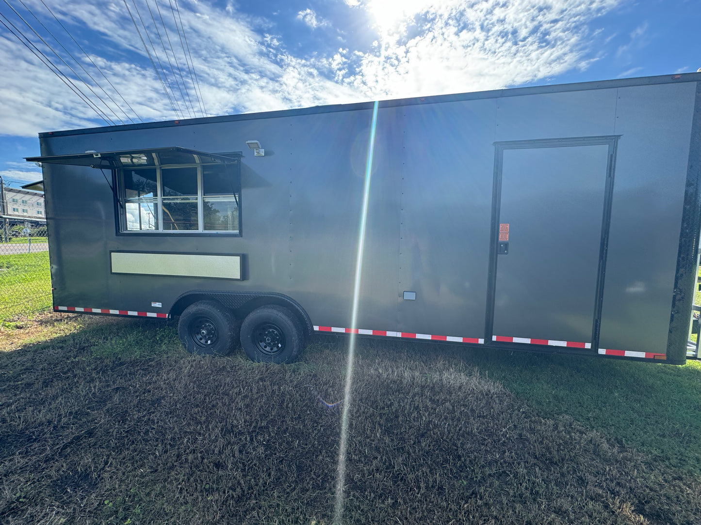 8.5X24TA FOOD CONCESSION TRAILER 90'' TRAILER #5808L