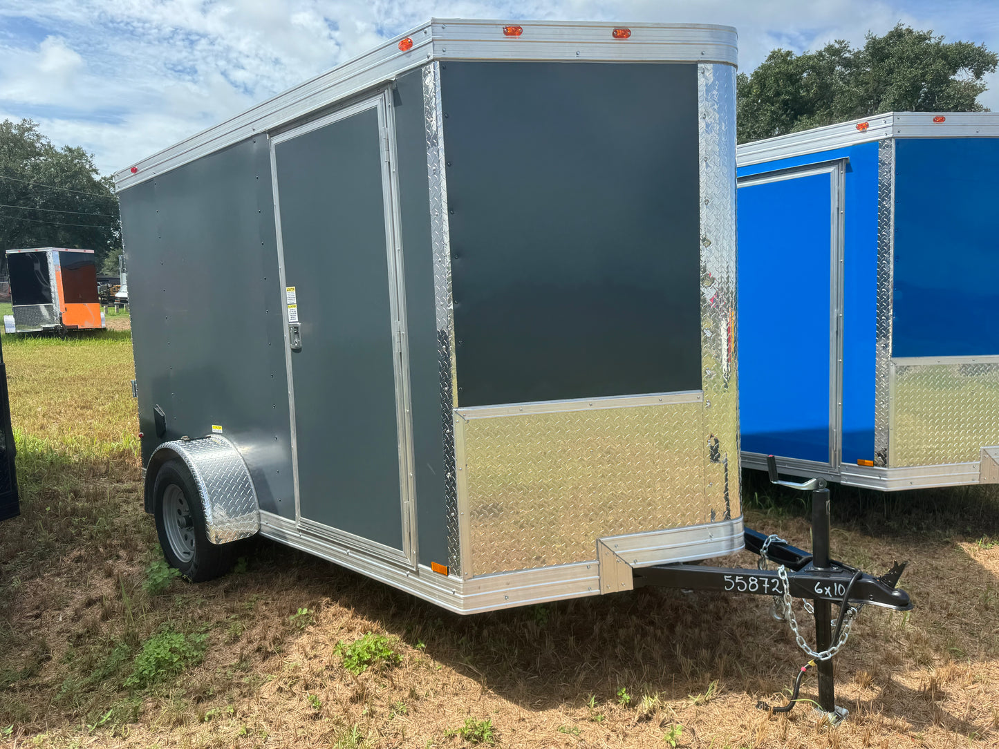 6X10 TRAILER RAMP 2024 #5872L 75"