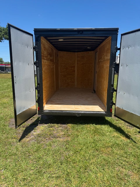 2024 6X12SA ENCLOSED CARGO TRAILER DOUBLE DOOS 6096