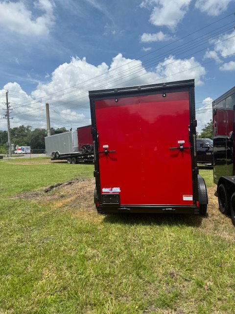 ENCLOSED CARGO TRAILER 6X12TA RAMP DOOR 84'' 6986l