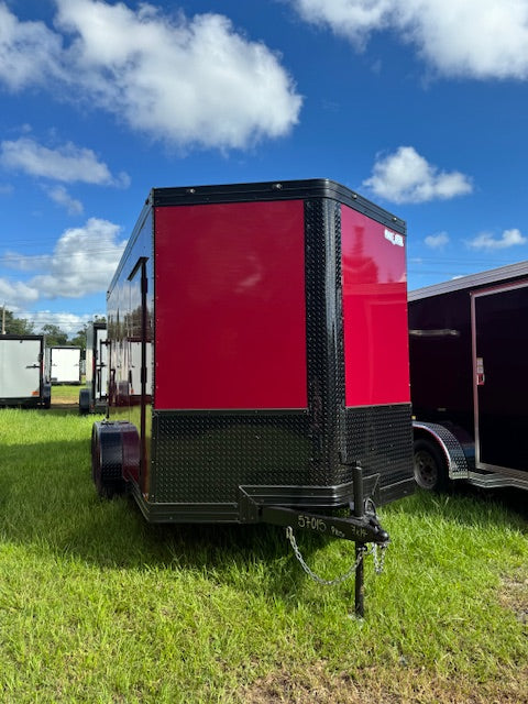 2025 7X14TA ENCLOSED CARGO TRAILER RAMP DOOR 84'' 7015