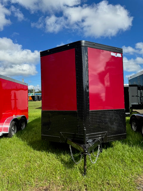 2025 7X14TA ENCLOSED CARGO TRAILER RAMP DOOR 84'' 7015