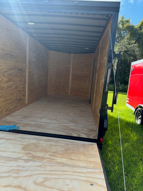 2025 7X14TA ENCLOSED CARGO TRAILER RAMP DOOR 84'' 7015