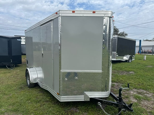 2025 6X12SA ENCLOSED CARGO TRAILER RAMP DOOR 75'' 7147