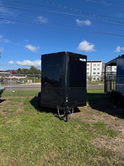 2025 6X8SA ENCLOSED TRAILER RAMP DOORS 75' 7362