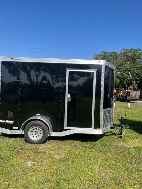 2025 6X10SA ENCLOSED CARGO TRAILER 75'' 7421