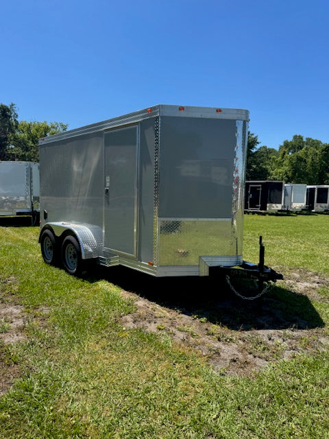 This Listing Is In Review All listings go through a standard review before they become visible to others. 2025 6X12TA ENCLOSED CARGO TRAILER RAMP DOOR 7794