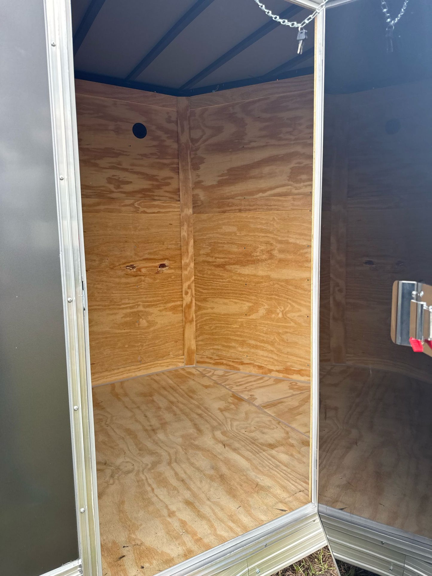 2025 6X12SA ENCLOSED CARGO TRAILER RAMP DOOR 81'' 7852