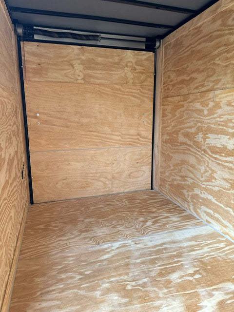2025 6X12SA ENCLOSED CARGO TRAILER RAMP DOOR 81'' 8018M