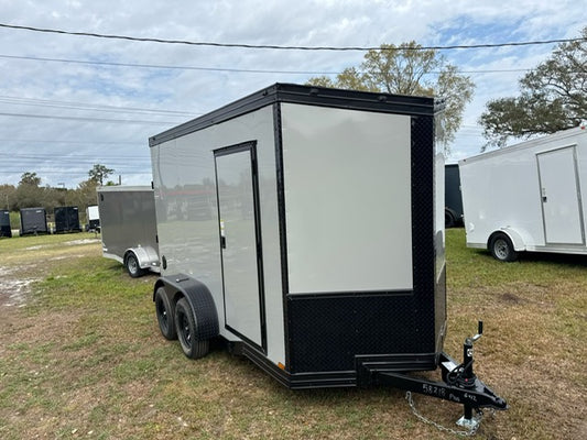 2025 6X12TA ENCLOSED CARGO TRAILER RAMP DOOR 8218