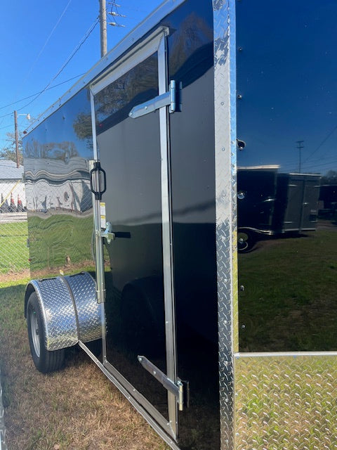 2025 6X12SA ENCLOSED CARGO TRAILER RAMP DOOR 75'' 8367