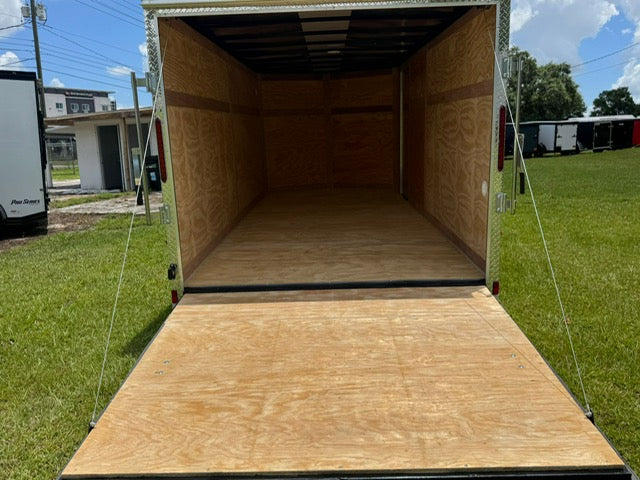 2025 7X14 ENCLOSED CARGO TRAILER RAMP DOOR 75'' 9752