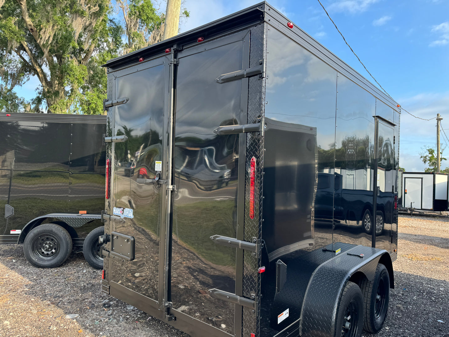 6X12TA TRAILER DOUBLE DOOR 2024 #5462L