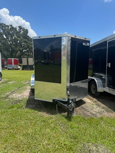 2025 6X12TA ENCLOSED CARGO TRASILER DOUBLE DOOR 0116