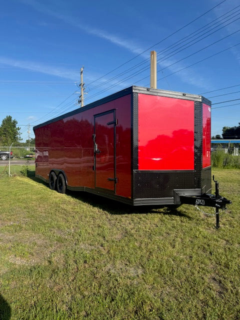 2025 8.5x24TA ENCLOSED CARGO TRAILER RAMP DOOR 84'' 0121