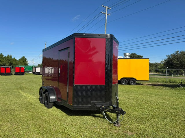 2026 6X12TA ENCLOSED CARGO TRAILER RAMP DOOR 84'' 0573