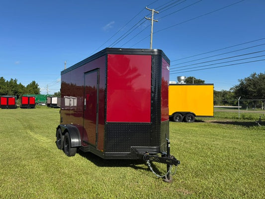2026 6X12TA ENCLOSED CARGO TRAILER RAMP DOOR 84'' 0573