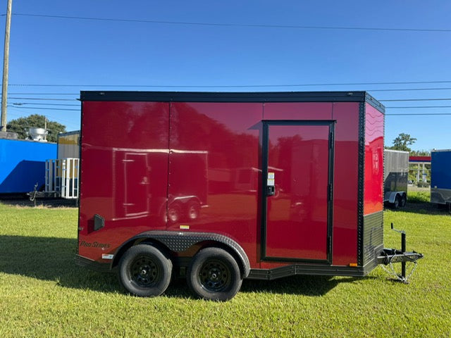2026 6X12TA ENCLOSED CARGO TRAILER RAMP DOOR 84'' 0573