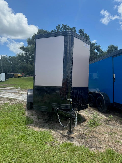 2026 6X12TA ENCLOSED CARGO TRAILER DOUBLE DOOR 84'' 0576