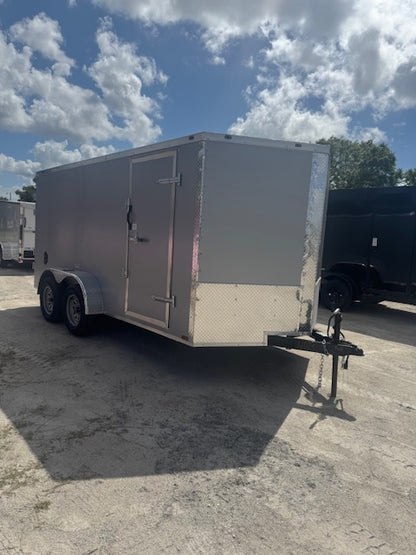 2026 7X14TA ENCLOSED CARGO TRAILER DOUBLE DOOR 72'' 1029L