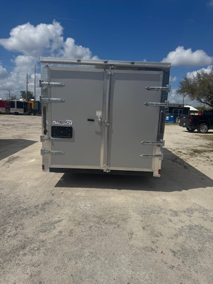 2026 7X14TA ENCLOSED CARGO TRAILER DOUBLE DOOR 72'' 1029L