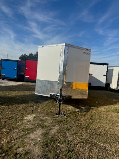 2026 7X14TA ENCLOSED CARGO TRAILER RAMP DOOR 75'' 1039l