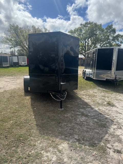 2026 6X8SA ENCLOSED CARGO TRAILER RAMP DOOR 75'' 1890l