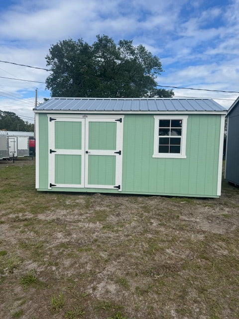 2026 8X16 GARDEN SHED NUTURE GREEN 1989