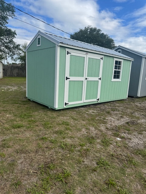 2026 8X16 GARDEN SHED NUTURE GREEN 1989