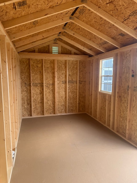 2026 8X16 GARDEN SHED NUTURE GREEN 1989