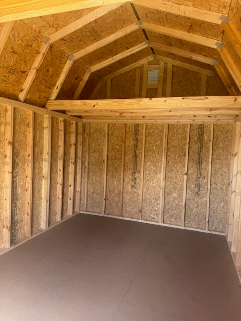 2025 10X16 LOFTED BARN COPE COD GRAY 2119