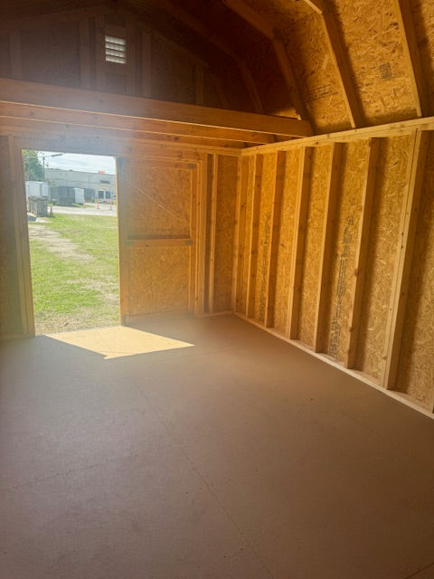 2025 10X16 LOFTED BARN COPE COD GRAY 2119