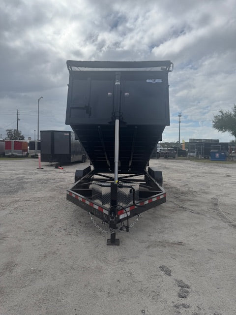 2026 7X16TA DUMP TRAILER 4FT WALL'S 3240L