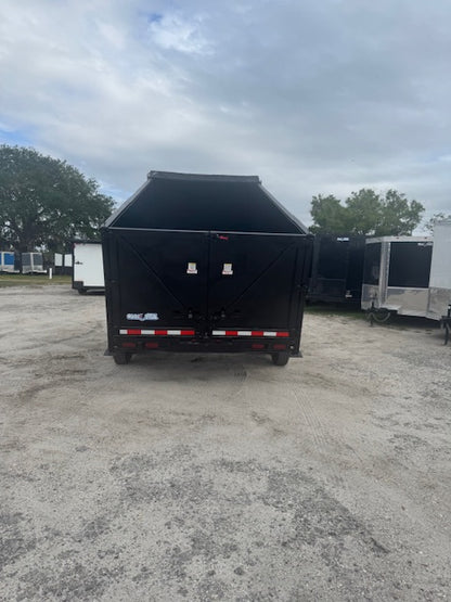 2026 7X16TA DUMP TRAILER 4FT WALL'S 3240L