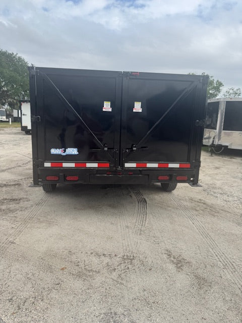 2026 7X16TA DUMP TRAILER 4FT WALL'S 3240L