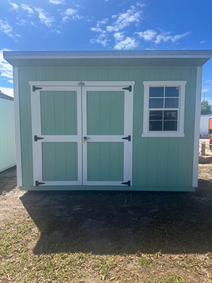 2026 8X12 COTTAGE SHED NUTURE GREEN 3492