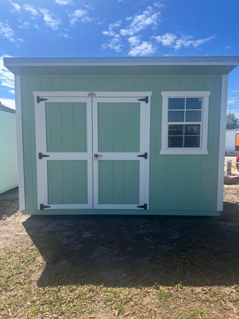 2026 8X12 COTTAGE SHED NUTURE GREEN 3492