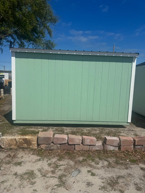 2026 8X12 COTTAGE SHED NUTURE GREEN 3492