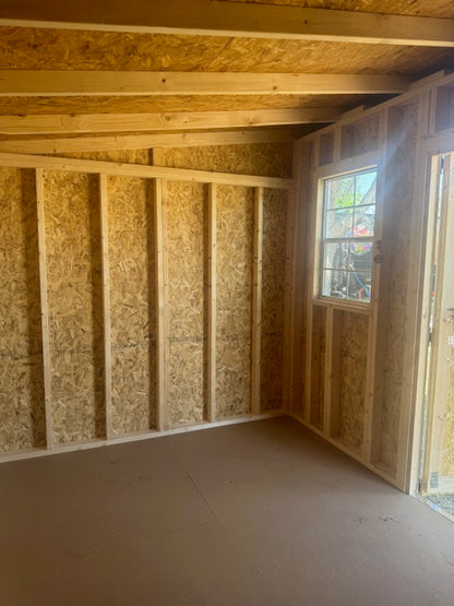 2026 8X12 COTTAGE SHED NUTURE GREEN 3492